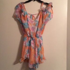 Off the shoulder romper