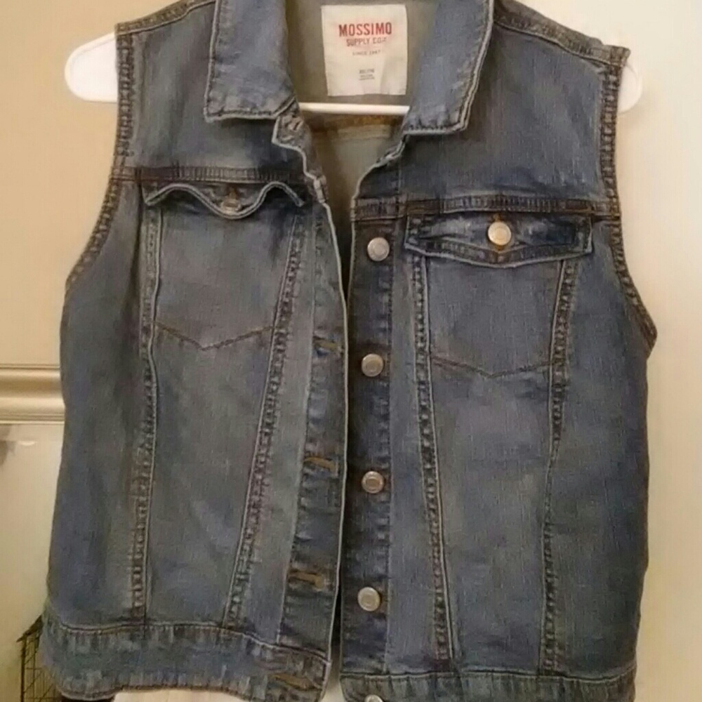 Denim vest