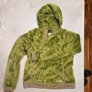 North Face Fuzzy Hoodie Jacket