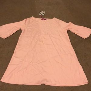 Cute blush pink mini dress
