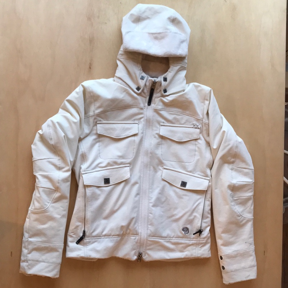 Mountain hardware warm cream jacket