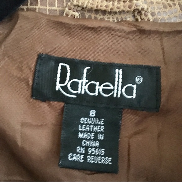 Snake skin leather jacket - Picture 3 of 3