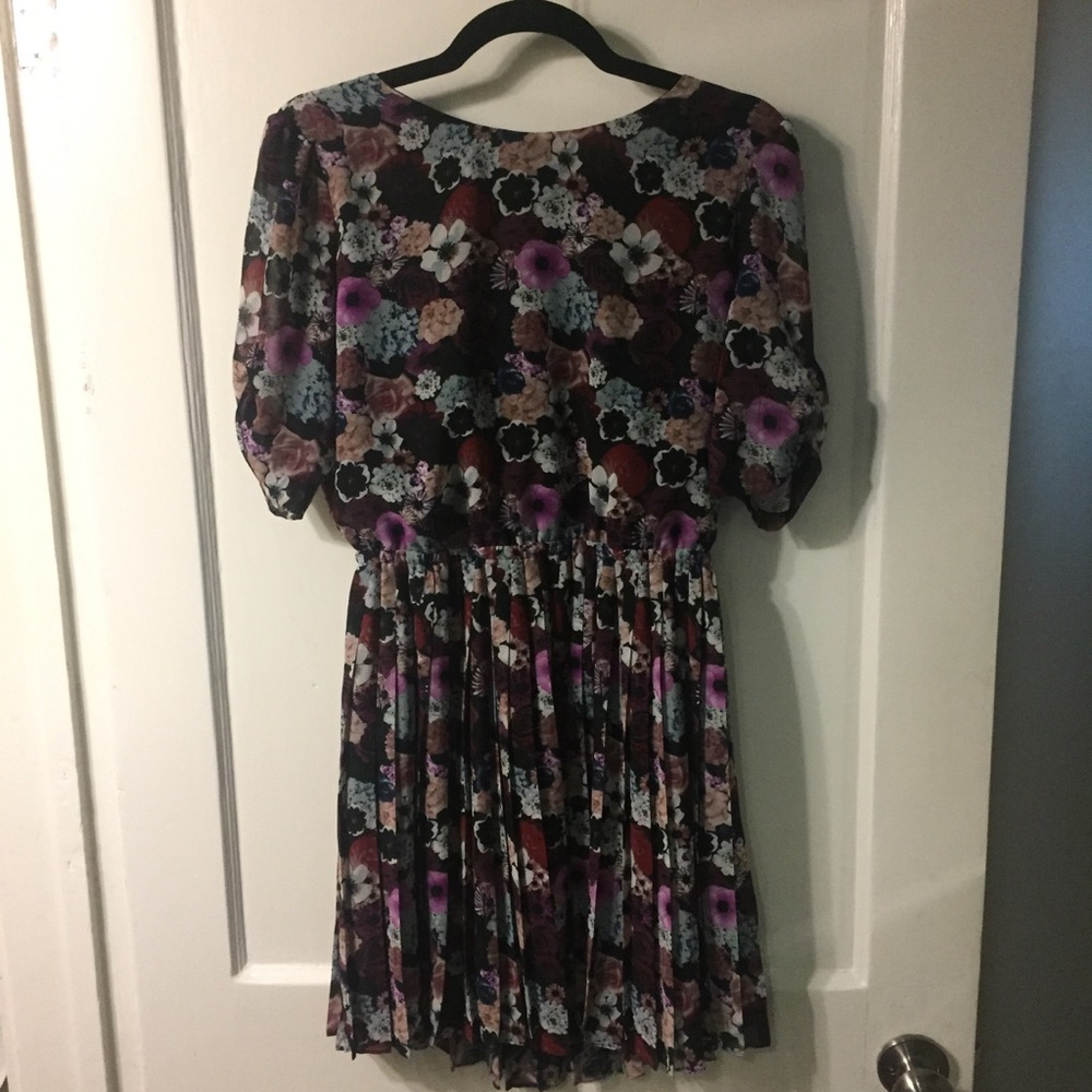 Pins & Needles Floral Open Back Dress