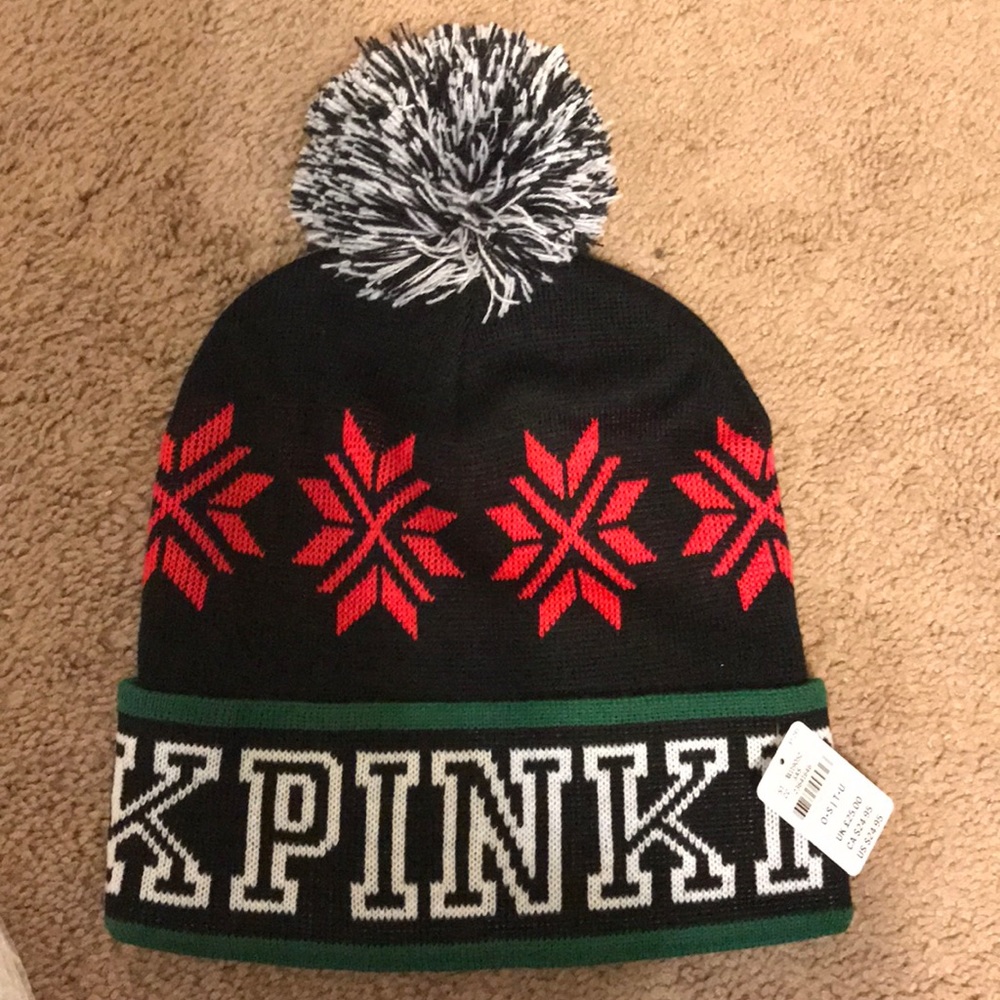 PINK beanie NWT