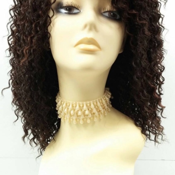 Curly hair wig