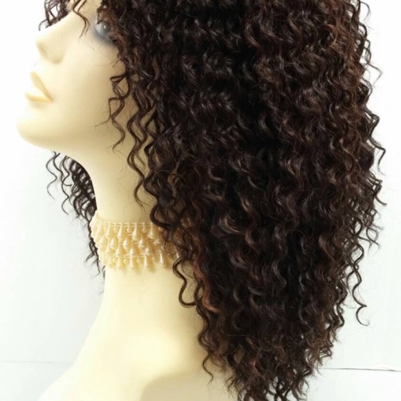 Curly hair wig main image 4