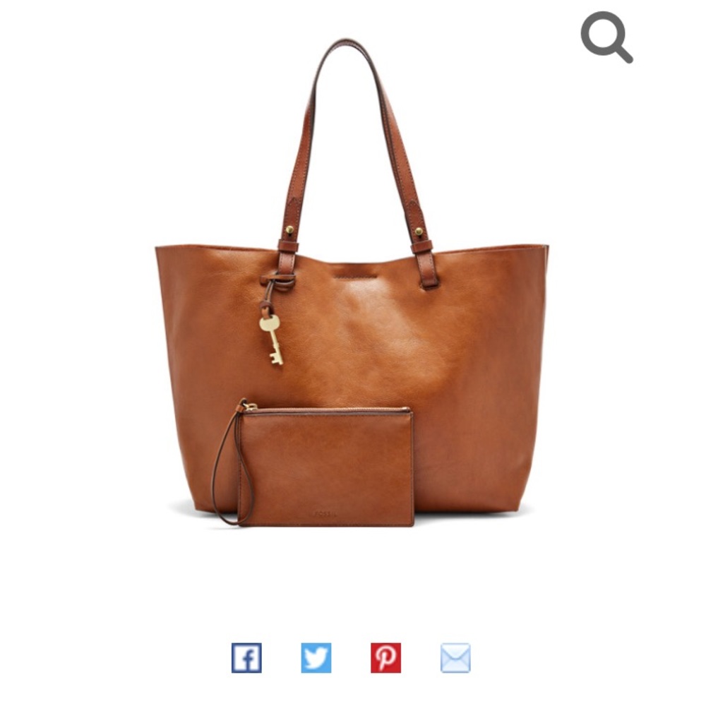Fossil Rachel Brown Tote