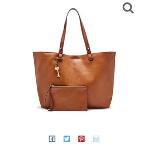 Fossil Rachel Brown Tote