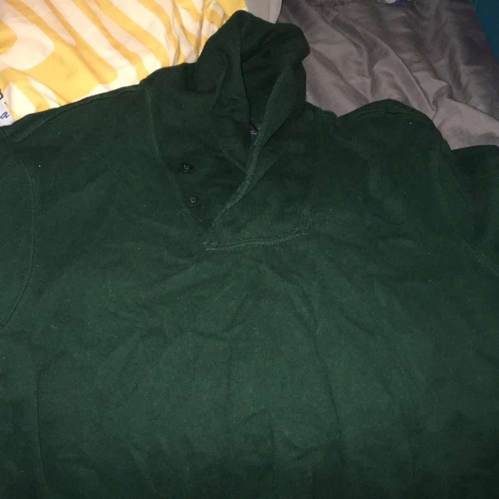 Men's Ralph Lauren green long sleeve top