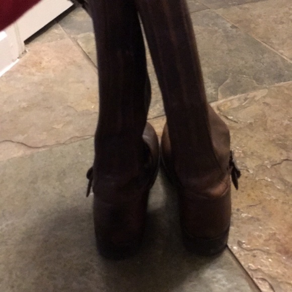 Vernonica Slouch Frye boots - Picture 6 of 6