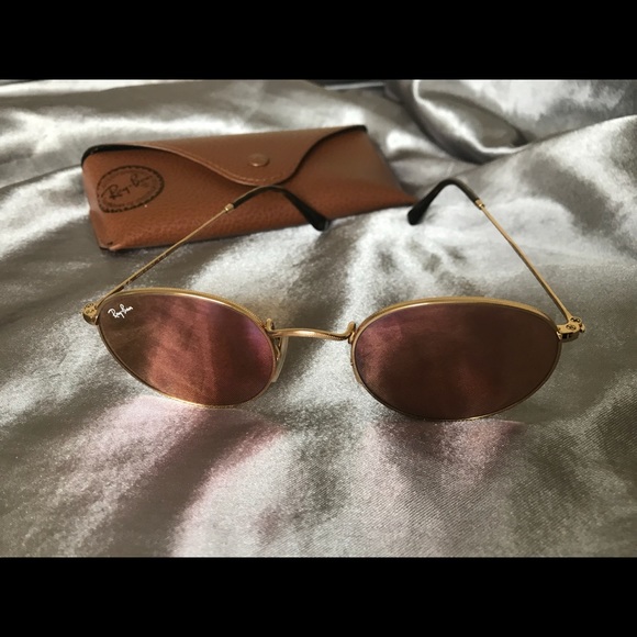 Rayban Accessories - Rayban round metal pink