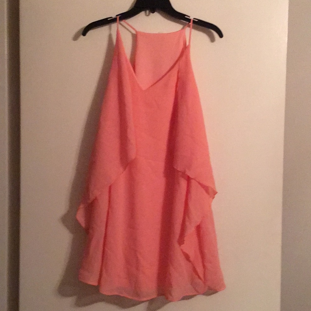 Peach Dress