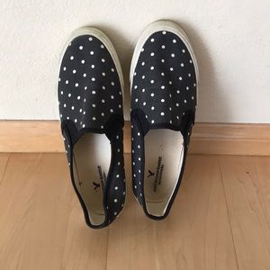 Polk A Dot Slip On Sneakers