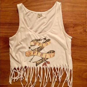 PAC SUN crop top. lightly worn