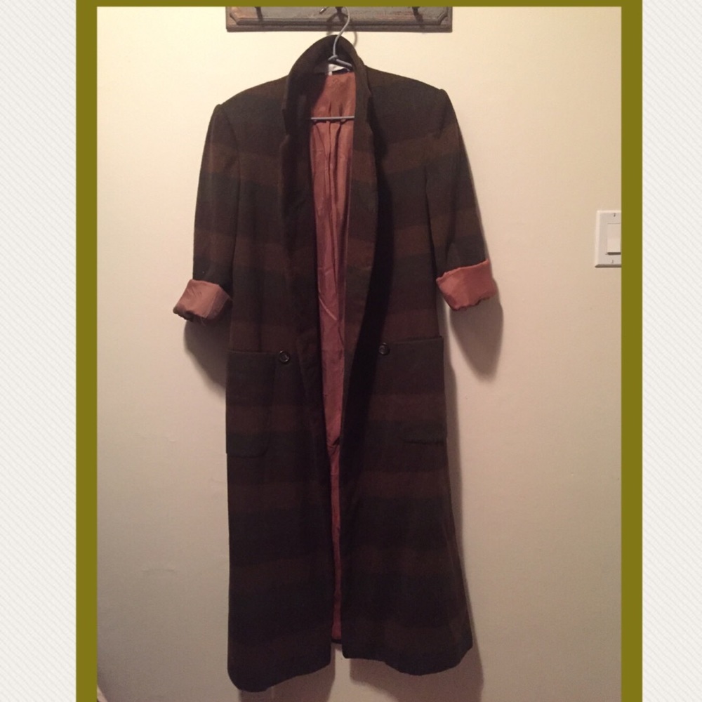 NWOT Full Length Wool Blazer