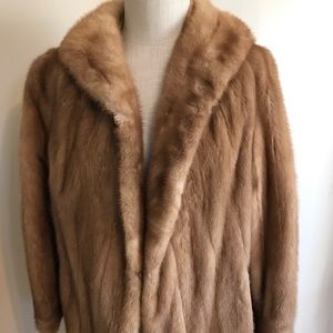 Light Brown Mink Coat Rhombergs
