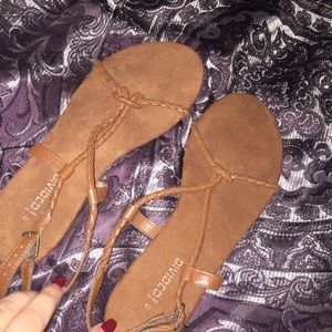 Brown strapped Sandals