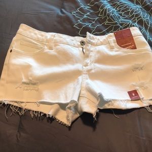 White shorts