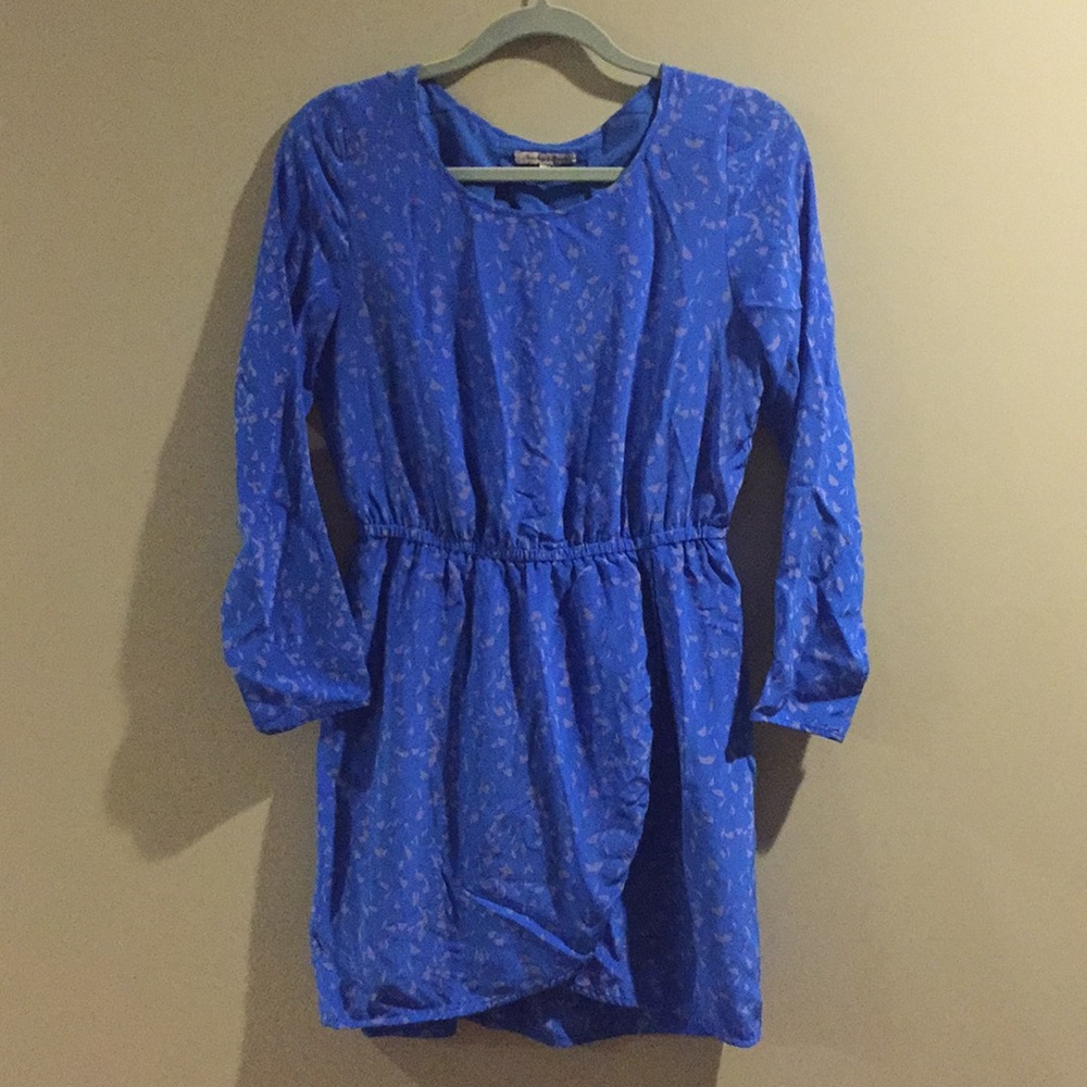 Blue long-sleeve dress from Broadway & Broome
