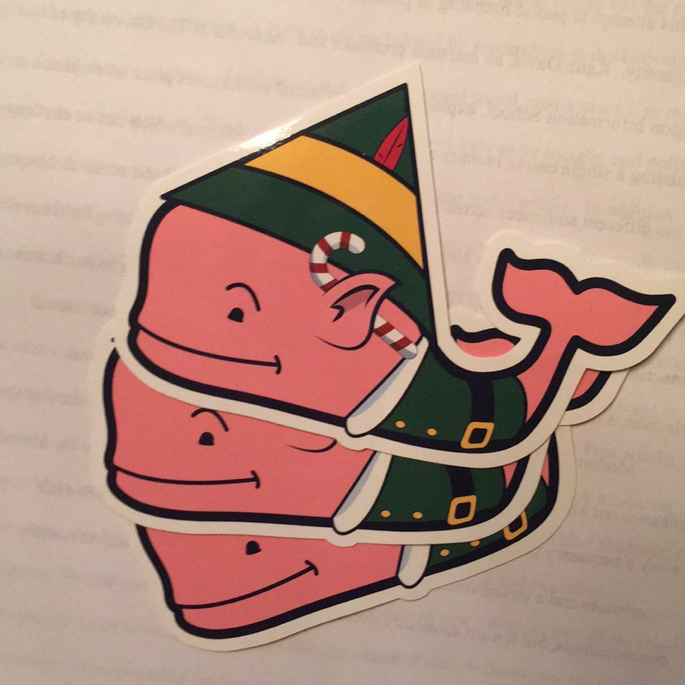Vineyard Vines Christmas Elf Sticker Bundle