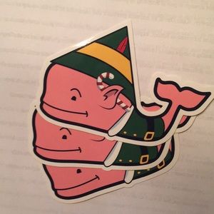 Vineyard Vines Christmas Elf Sticker Bundle