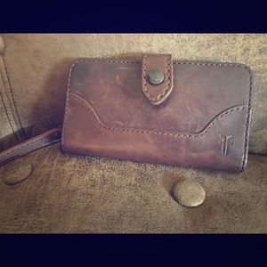 Frye phone case / wallet / wristlet