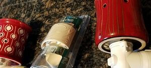 Scentsy warmers and Yankee candle lot