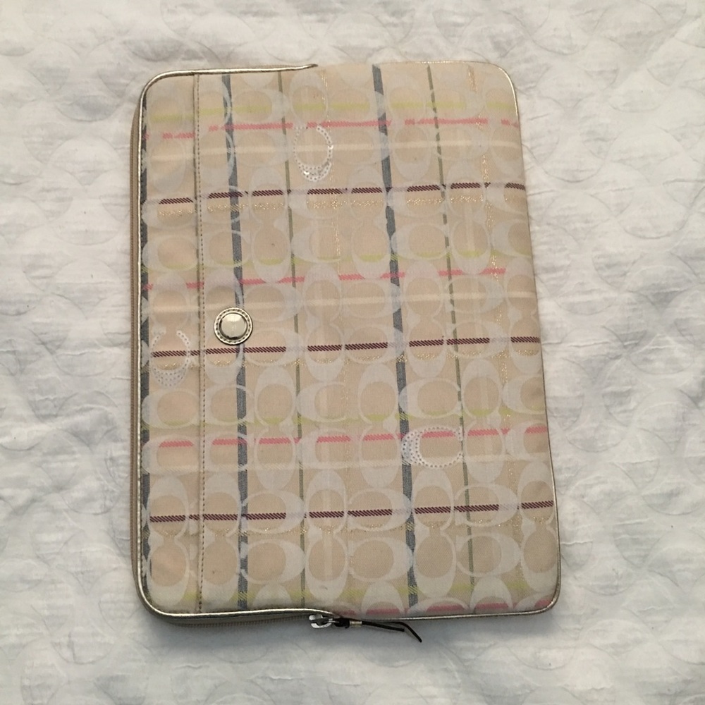 Coach laptop bag