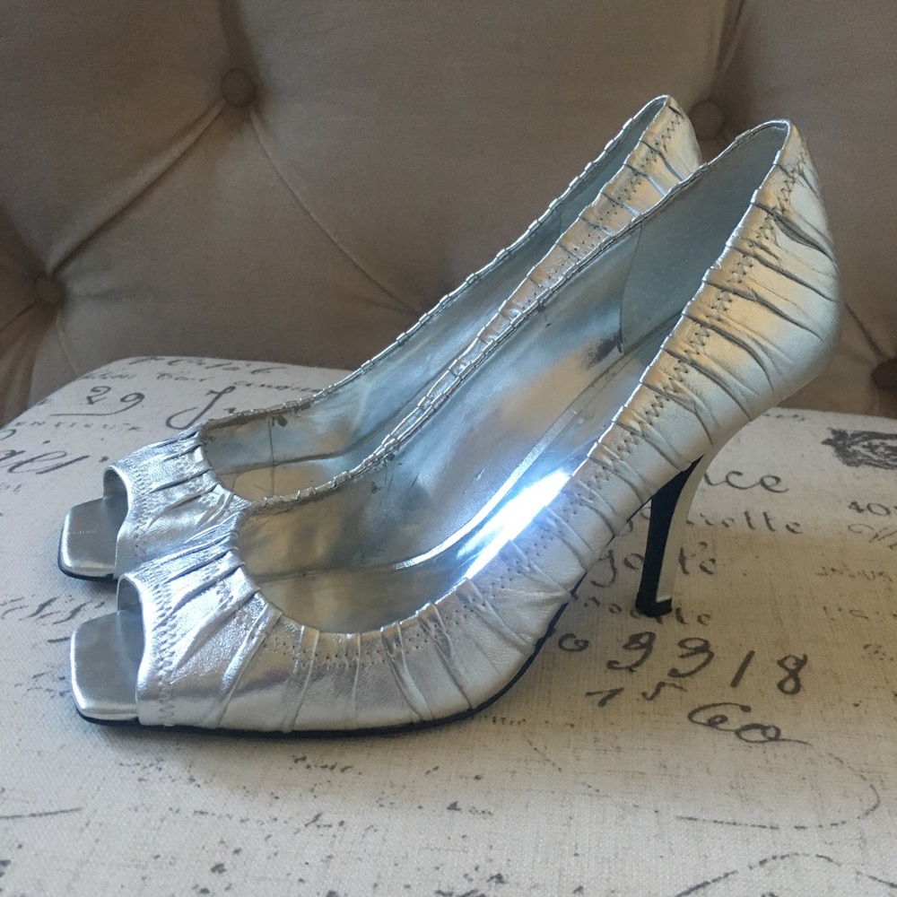 Guess by Marciano Silver Heels