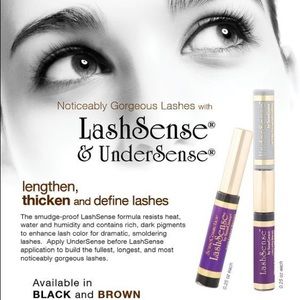 Black lashsense with undersense