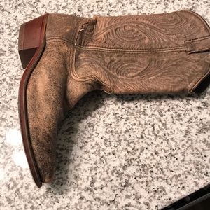 Leather Cowgirl Boots