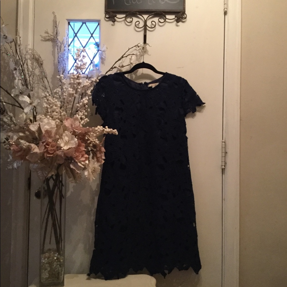 Navy blue dress