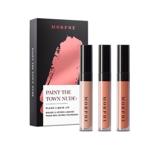 New Morphe paint the town nudes 3 pc lip set - Picture 1 of 8