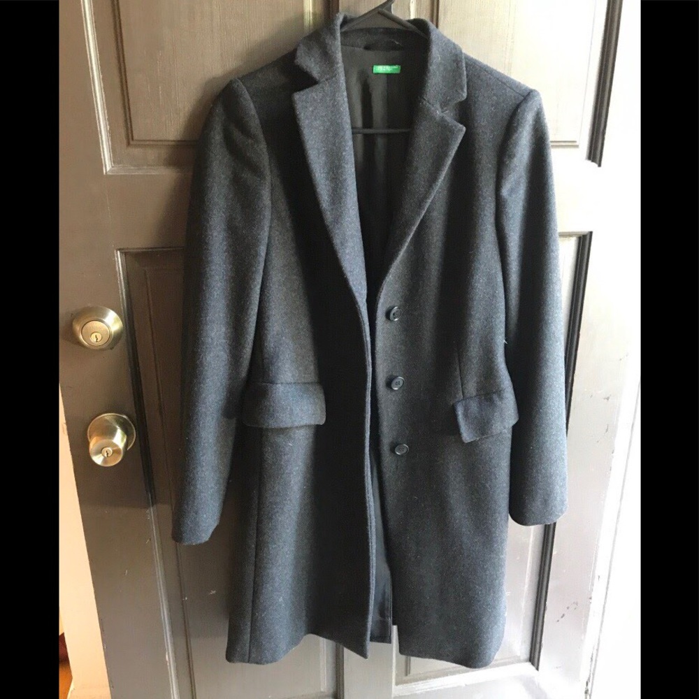 Benetton over sized pea coat