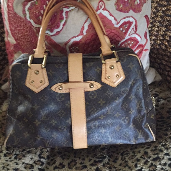 Authentic Louis Vitton Manhattan GM Handbag - Picture 2 of 8