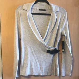 Light weight wrap around sweater