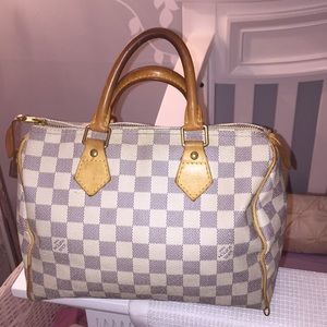 Louis Vuitton Daumier azure speedy 30