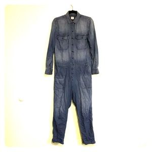 Gap denim jumpsuit