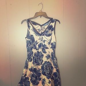 Vera Wang Floral Dress