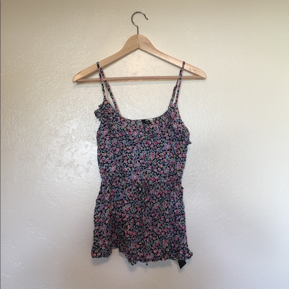 H&M babydoll floral camisole
