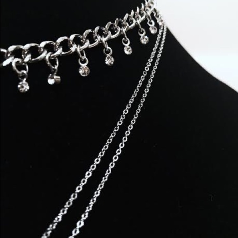 Silver Necklace Set - Picture 4 of 5