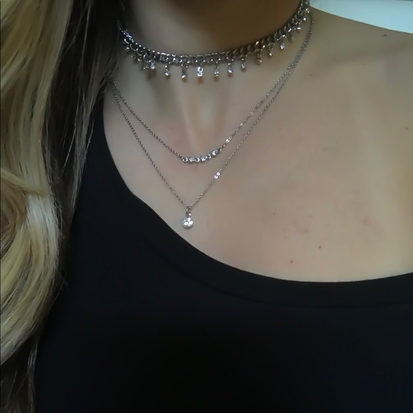 Silver Necklace Set - Picture 3 of 5