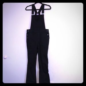 Gap black overalls