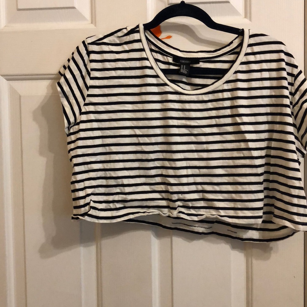 Oversized Crop Tee