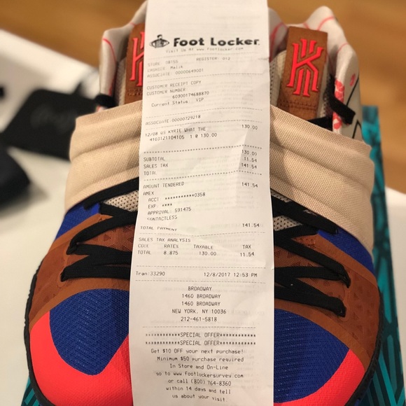 Nike Kyrie 3 What The S1 Hybrid Size 10.5 - Picture 5 of 5