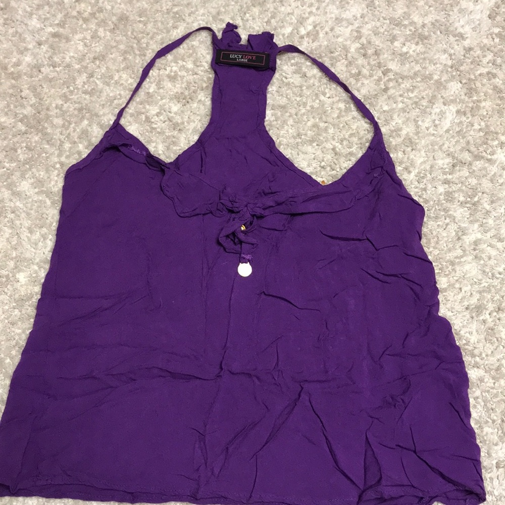 Purple tank