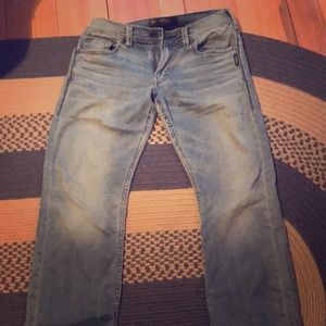 Men’s silver jeans