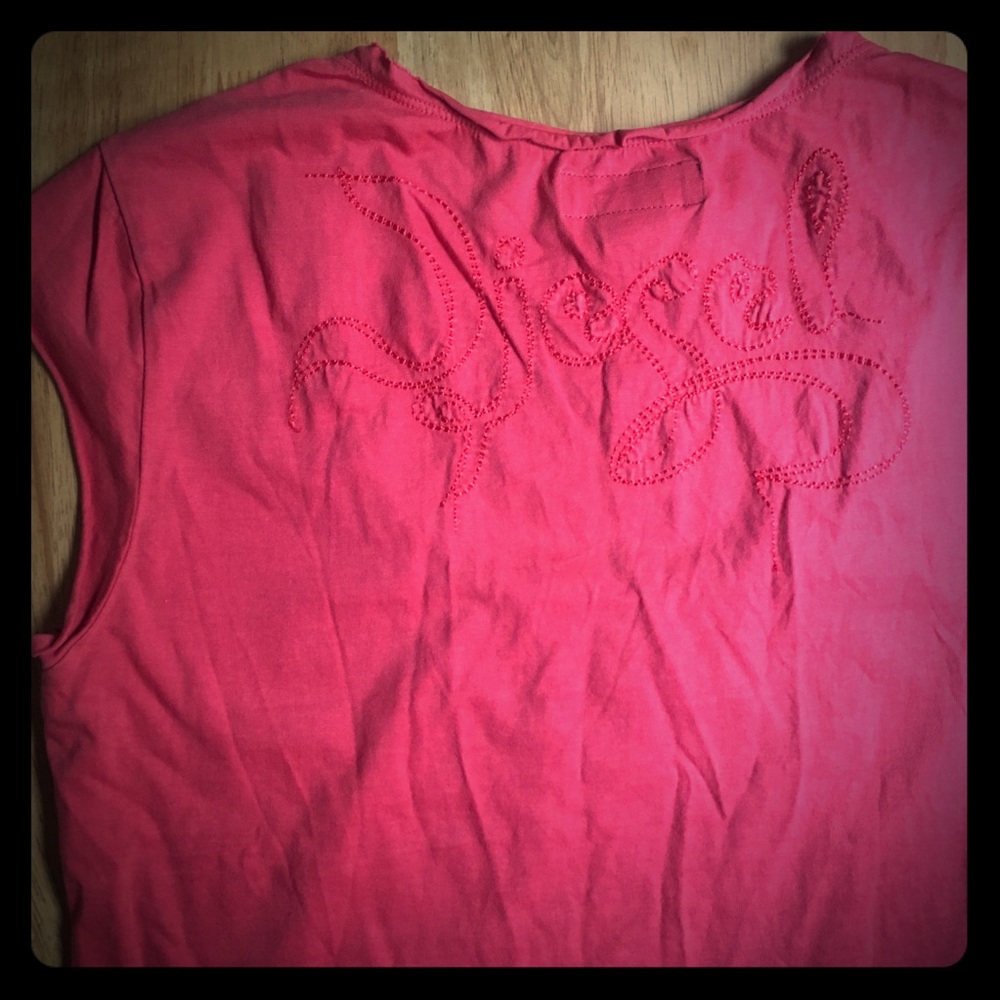 Diesel embroidered t shirt