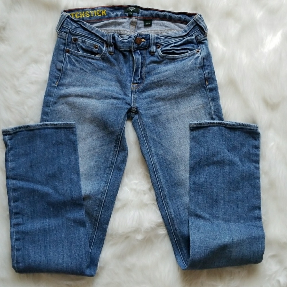 J.Crew Factory Matchstick Stretch Jeans sz 25S
