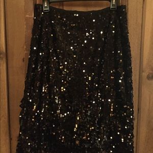 Calvin Klein sequined pencil skirt